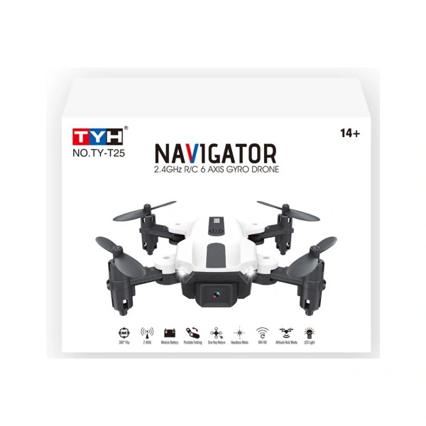 Mini Double Camera Foldable Toy Quadcopter